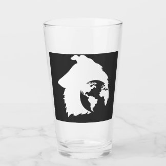 Verre ColliesWithoutBorders logo blanc