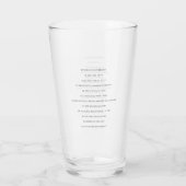 Verre Cologne Cologne (Dos)