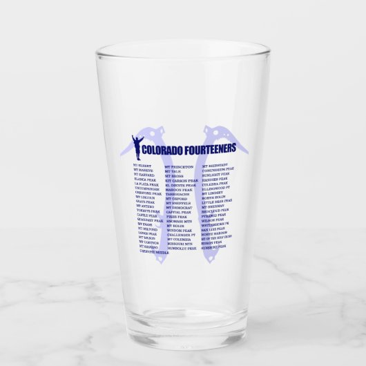 Verre Colorado 14ers (Devant)