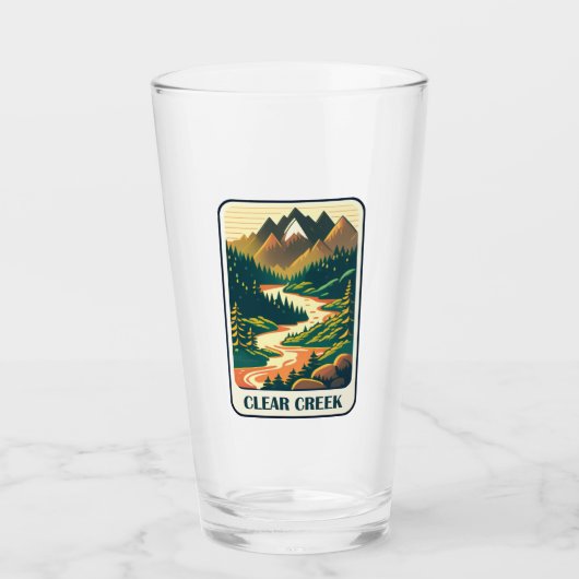 Verre Colorado Clear Creek (Devant)