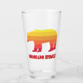 Verre Colorado Springs Ours arc-en-ciel (Devant)