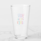 Verre Coloré Vous Êtes Si Aimé (Dos)