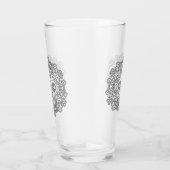 Verre Colorez votre propre MANDALA - do-it-yourself Colo (Droite)