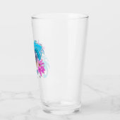Verre Combat de poisson siamois Betta (Gauche)