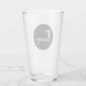 Verre combattre le cancer (Dos)