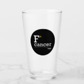 Verre combattre le cancer (Devant)