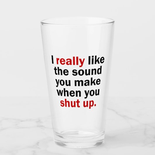 Verre Comme le son (Devant)