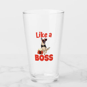 Verre Comme Un Patron Allemand Boss