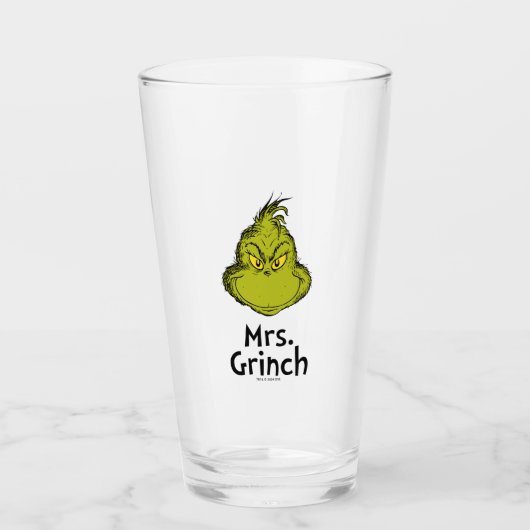 Verre Comment Grinch Stol Christmas | Mme Grinch (Devant)