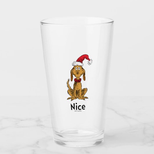 Verre Comment le Grinch a volé Noël | Max est sympa (Devant)