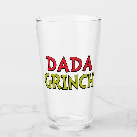 Verre Comment le pouce a volé Noël | Dada Grinch (Devant)