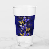 Verre Composition avec papillons Sapphire (Devant)