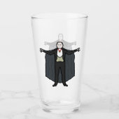 Verre Comte Dracula Vampire (Devant)