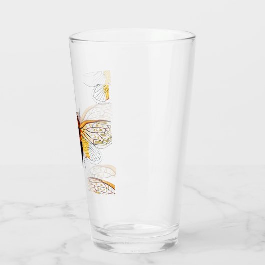 Verre conception d'abeille (Gauche)