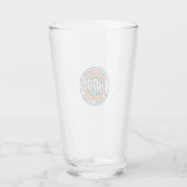 Verre Conception de badge arc-en-ciel de protestation de (Dos)