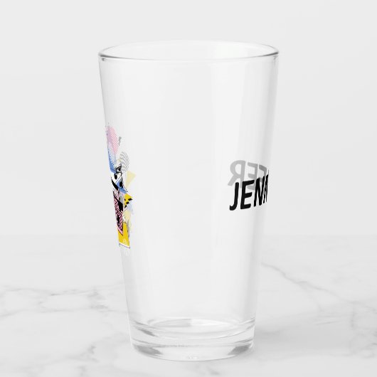 Verre Conception de boite de style rétro (Gauche)