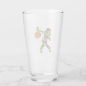 Verre Conception de cadeau drôle de Halloween de zombie (Dos)