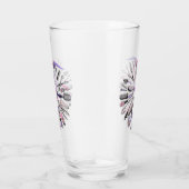 Verre Conception de cercle de maquillage (Droite)