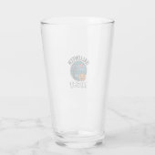 Verre Conception de chemise d'arbre de citrouille de nui (Dos)