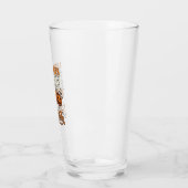 Verre Conception de chemise de citrouille d'Halloween ef (Gauche)