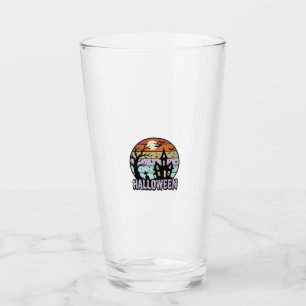 Verre Conception de chemise de maison hantée Halloween v