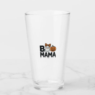 Verre Conception de chemise de maman fantôme Halloween c