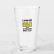 Conception de chemise drôle SVG de papa softball 