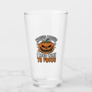Verre Conception de chemise Halloween Citrouille Vin Hoc