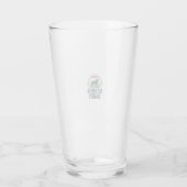 Verre Conception de chemise vectorielle Berner Daddy Vin (Dos)