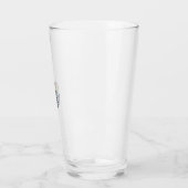 Verre Conception de chemise vectorielle Berner Daddy Vin (Gauche)