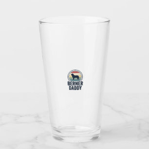 Verre Conception de chemise vectorielle Berner Daddy Vin