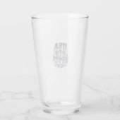 Verre Conception de chemise vectorielle de clés de liber (Dos)