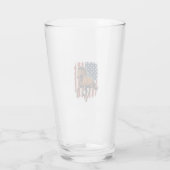 Verre Conception de chemise vectorielle de drapeau de ch (Dos)