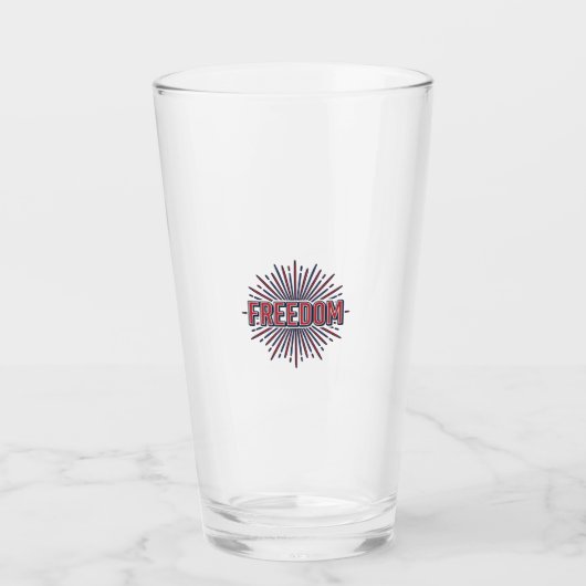 Verre Conception de chemise vectorielle de feu d'artific (Devant)