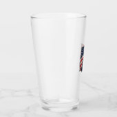 Verre Conception de chemise vectorielle drapeau patrioti (Droite)