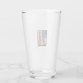 Verre Conception de chemise vectorielle du drapeau améri (Dos)
