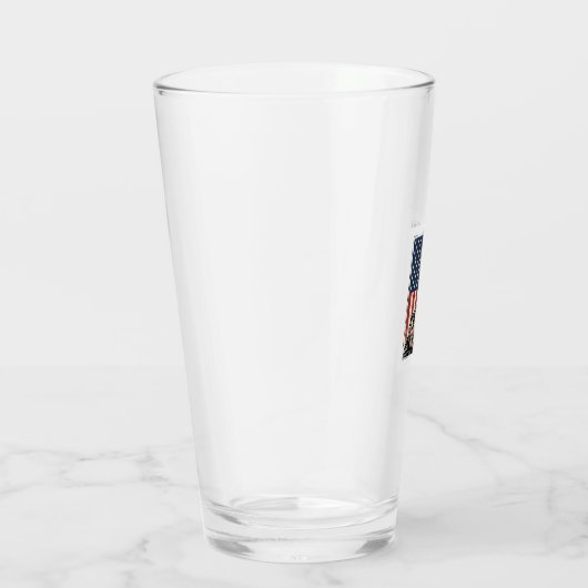 Verre Conception de chemise vectorielle du drapeau améri (Droite)