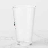 Verre Conception de chemise vectorielle main de paix pat (Gauche)