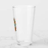 Verre Conception de chemise vectorielle Nacho Average Nu (Gauche)