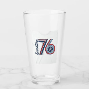 Verre Conception de chemise vectorielle patriotique Vint