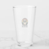 Verre Conception de chemise vectorielle pour chien Pug D (Dos)