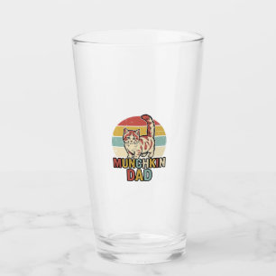 Verre Conception de chemise vectorielle pour papa Munchk