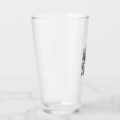 Verre Conception de chemise vectorielle Vintage Baseball (Droite)