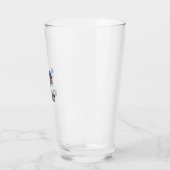 Verre Conception de chemise vectorielle vintage drapeau  (Gauche)