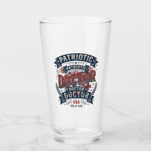 Verre Conception de chemise vintage du 4 juillet pour mé