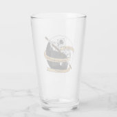 Verre Conception de dés de moine (Dos)