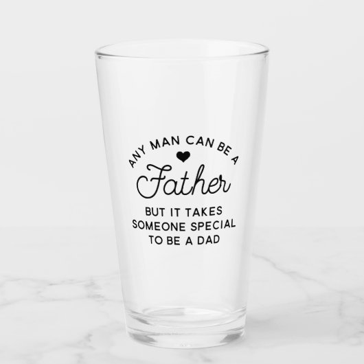 Verre Conception de devis papa spécial (Devant)