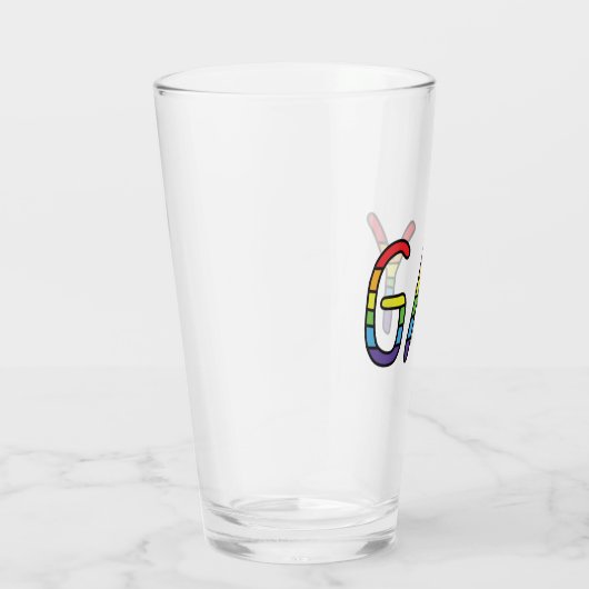 Verre Conception de Doodle Gay (Droite)