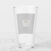 Verre Conception de fantôme Halloween pour enseignant en (Dos)