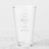Verre Conception de logo de marque personnalisé (Dos)